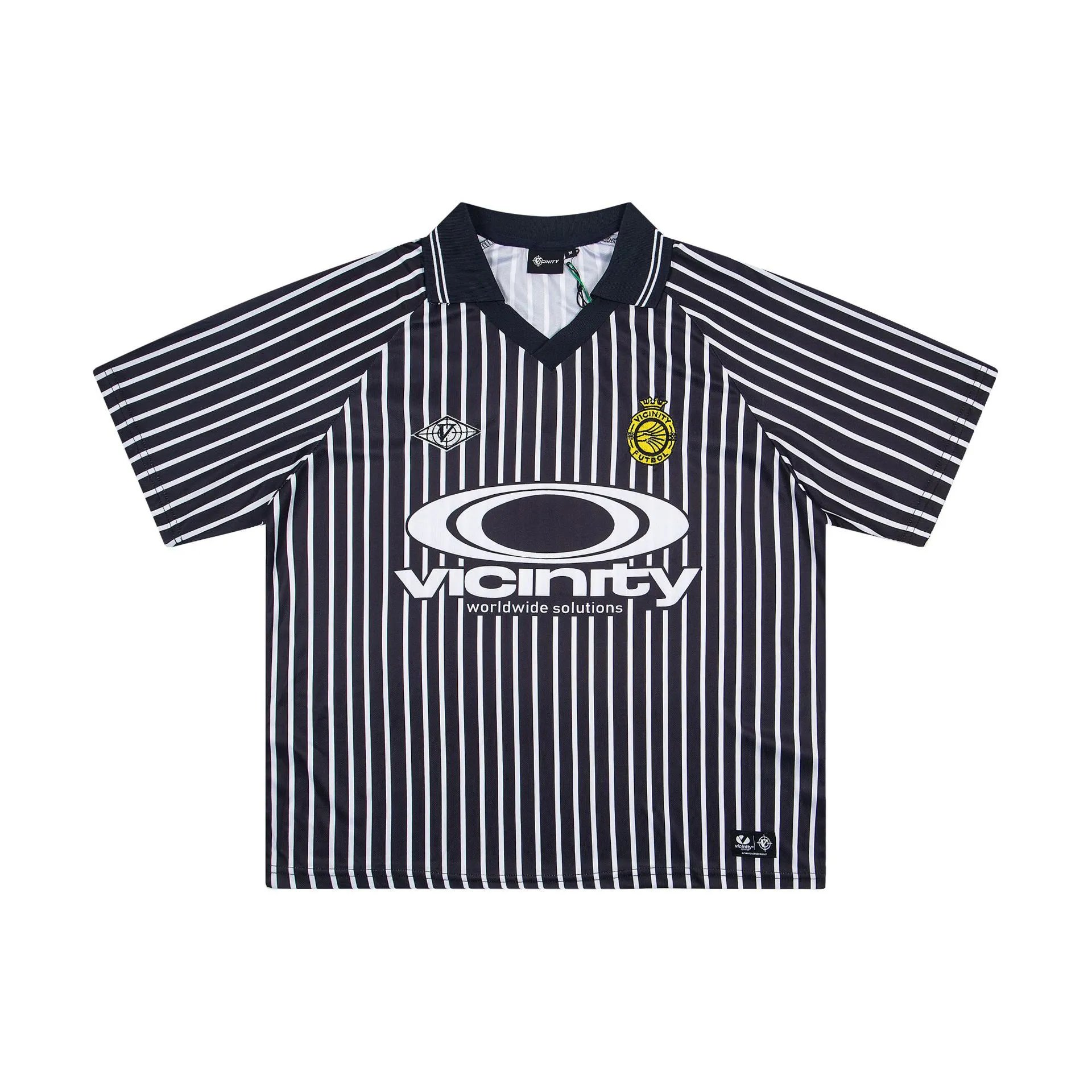 Vicinity Football Jerseys Short-Sleeve — Y 08 Black