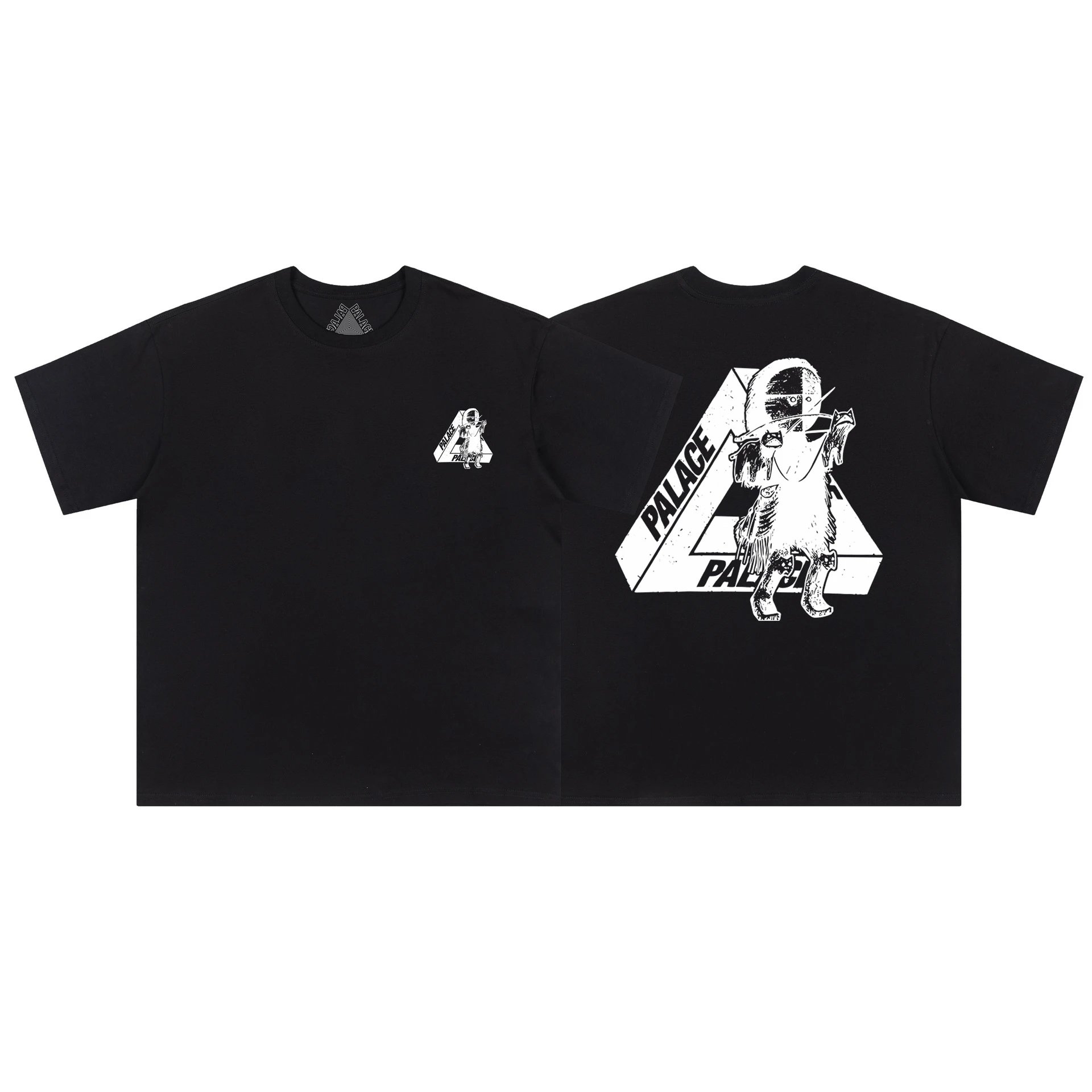 Palace T-Shirts Tri-Ferg Logo Print — 18