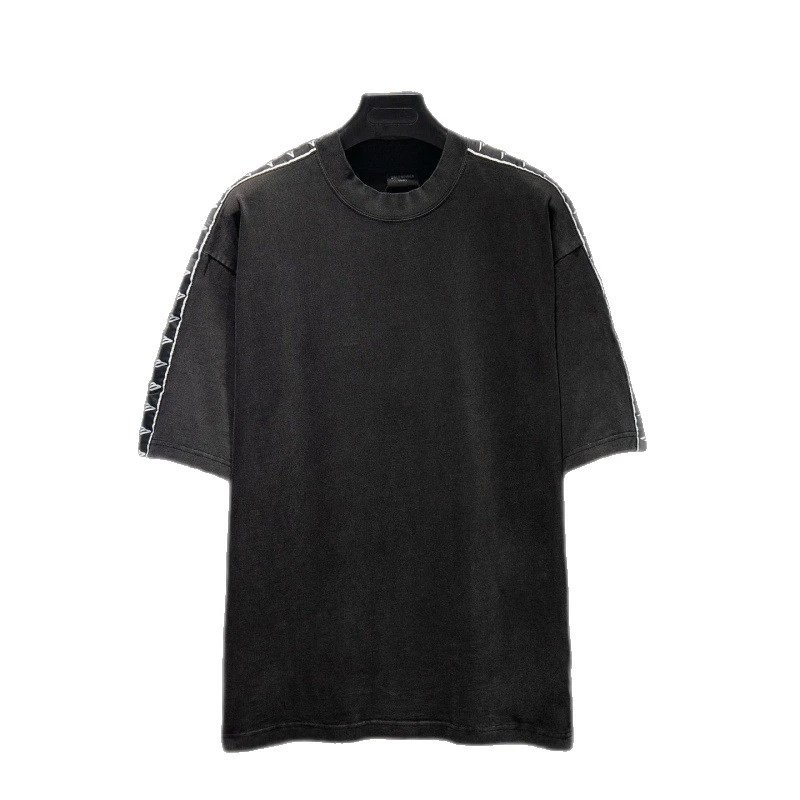 Balenciaga T-Shirts Oversized Logo-Print Short-Sleeve T-Shirt image 5