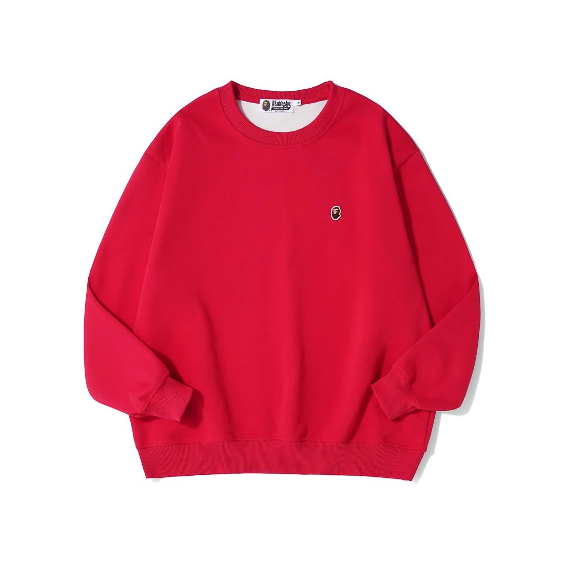 A Bathing Ape Hoodies & Sweatshirts Head Embroidered Crewneck Sweatshirt image 5