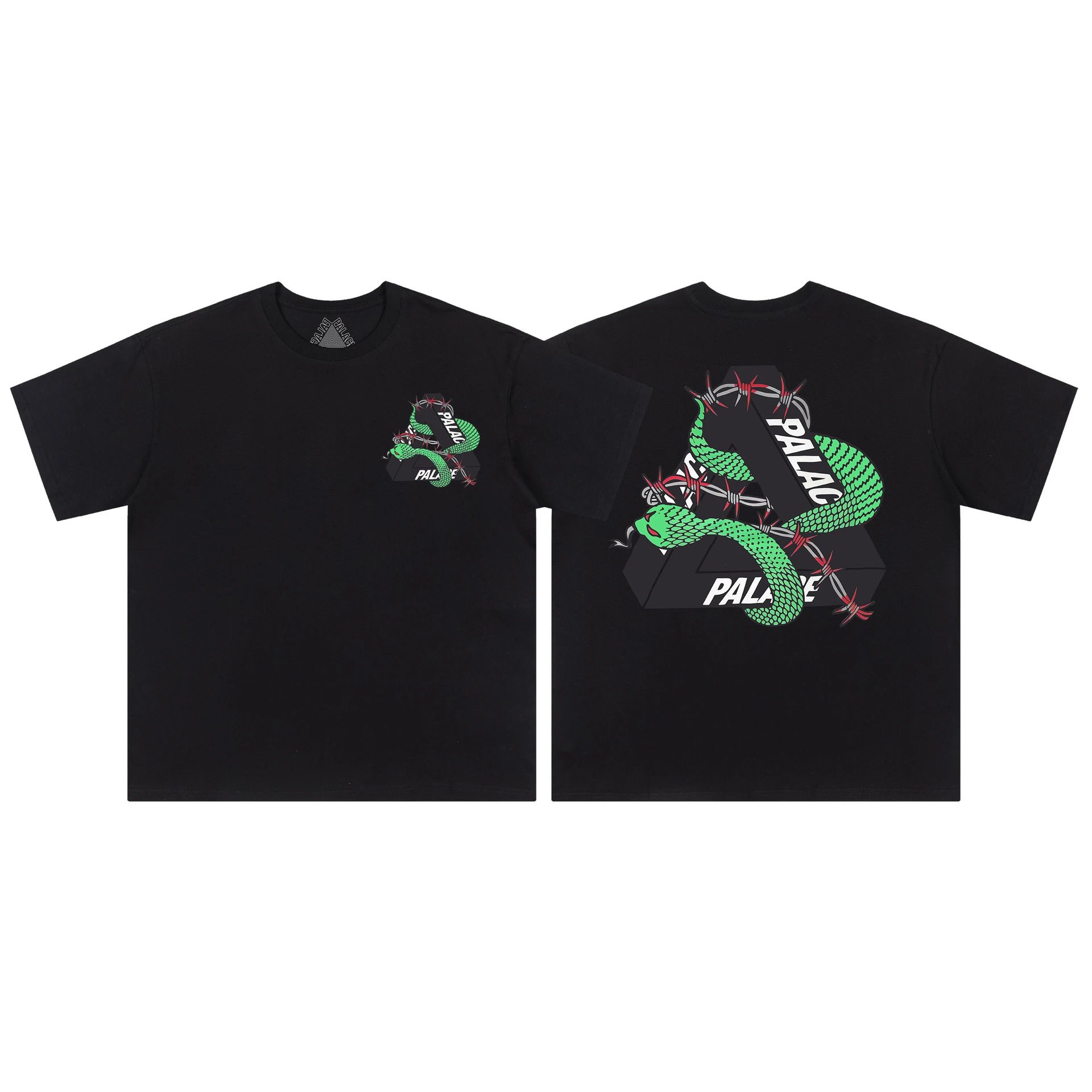 Palace T-Shirts Tri-Ferg Graphic — 08 black