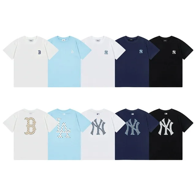 MLB T-Shirts Baseball Team Logo Short-Sleeve T-Shirt product detail image 47