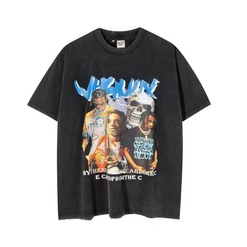Gallery Dept. T-Shirts Graphic Print Short-Sleeve T-Shirt — 446 black