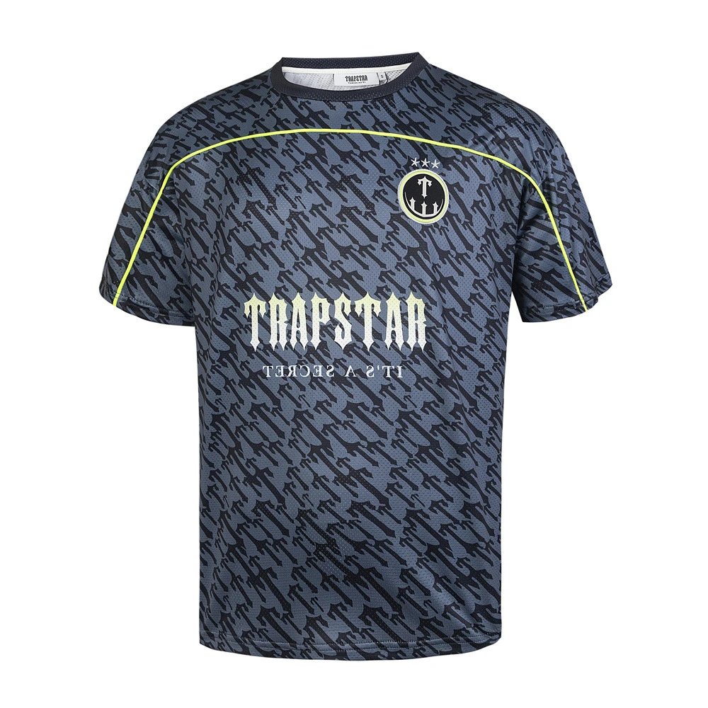 Trapstar T-Shirts Graphic Logo T-Shirt — 626 black