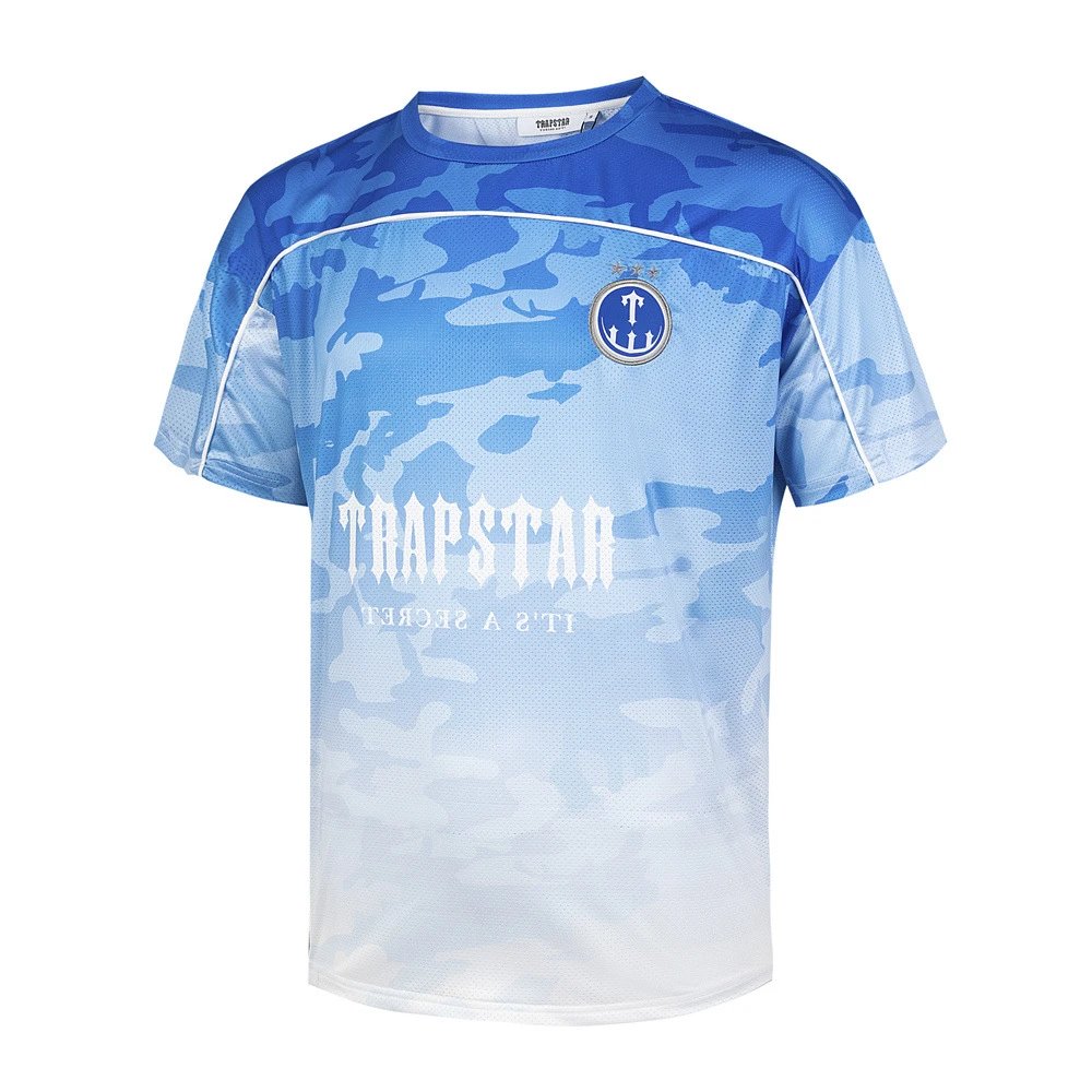 Trapstar T-Shirts Graphic Logo T-Shirt — 627 blue