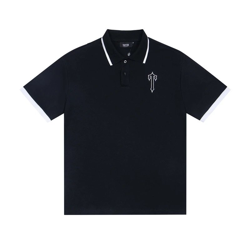 Trapstar T-Shirts Graphic Logo T-Shirt — T 16 Black