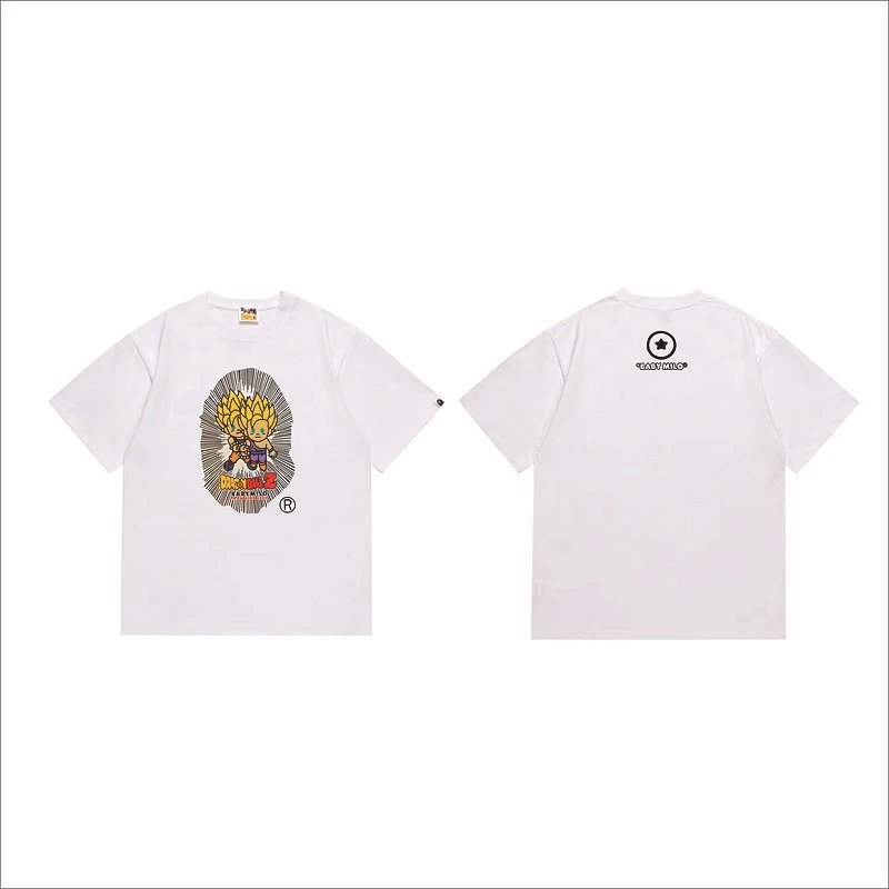BAPE T-Shirts Hot Wheels Graphic Short-Sleeve T-Shirt — 255 white