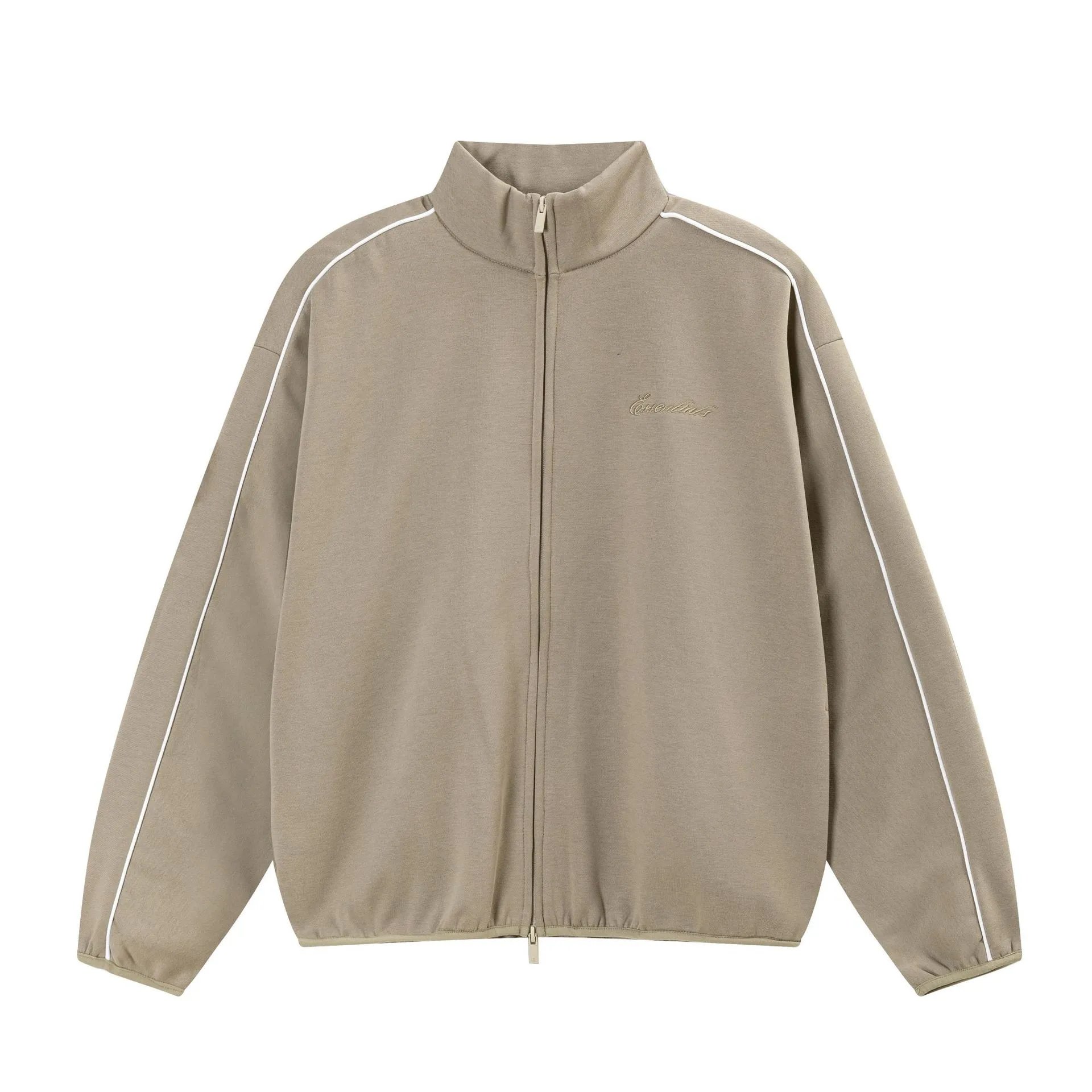 Fear of God ESSENTIALS Hoodies & Sweatshirts Logo Pullover Hoodie — 2269 Heather Gray