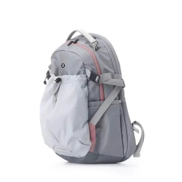 Lululemon Everywhere Backpack Light Gray / Pink - 9