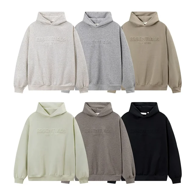 Fear of God ESSENTIALS Hoodies & Sweatshirts Logo Pullover Hoodie product detail image 8