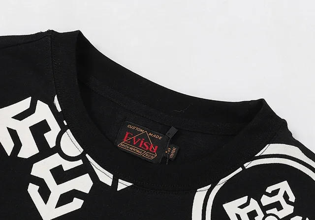 Evisu T-Shirts Short-Sleeve Graphic T-Shirt product detail image 4