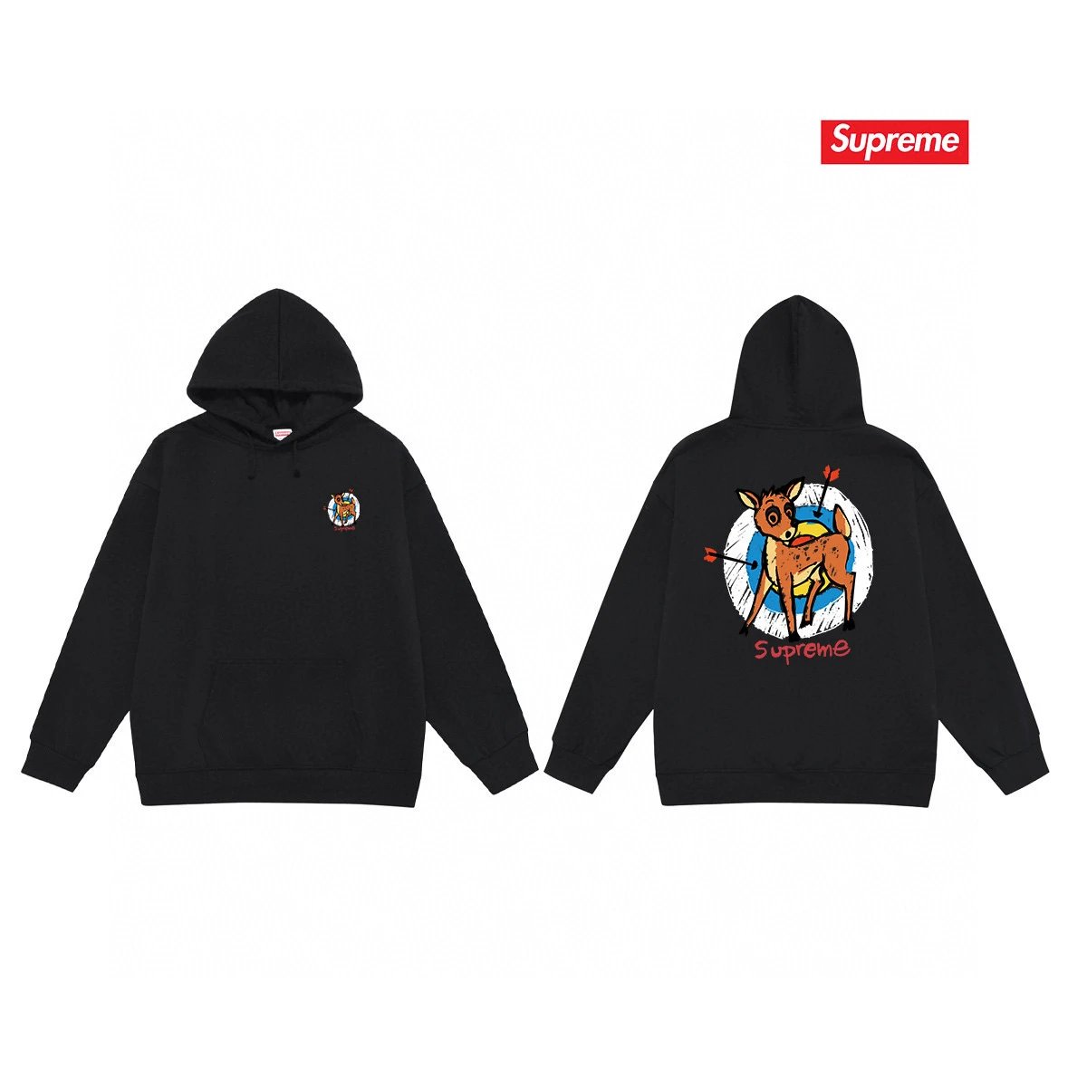 Supreme Hoodies & Sweatshirts Fleece-Lined Body Snatchers Graphic Hoodie — 52-1 Fleece-lined style