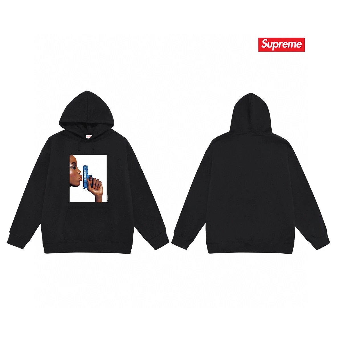 Supreme Hoodies & Sweatshirts Fleece-Lined Body Snatchers Graphic Hoodie — 57-3 Fleece-lined style