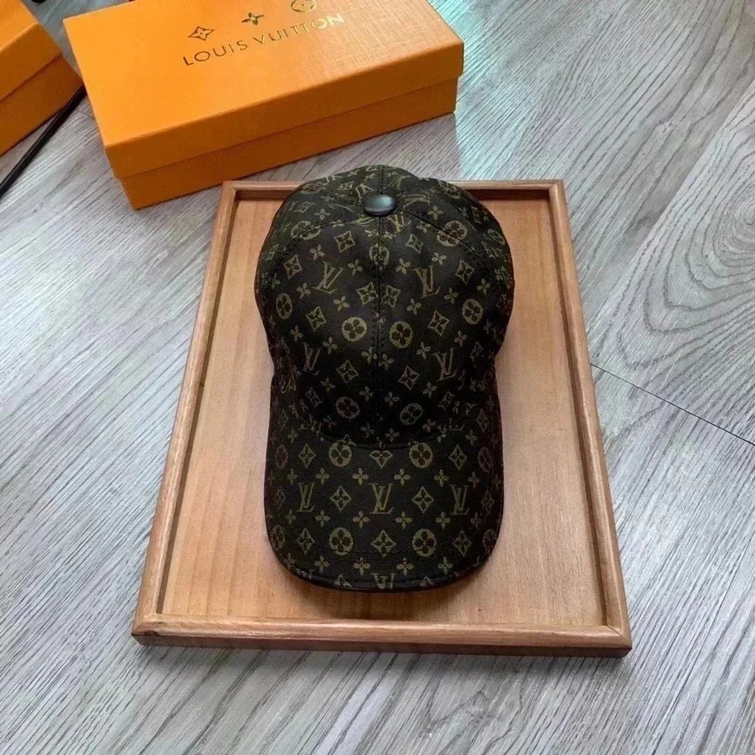 Louis Vuitton Monogram Denim Baseball Cap Navy - 8