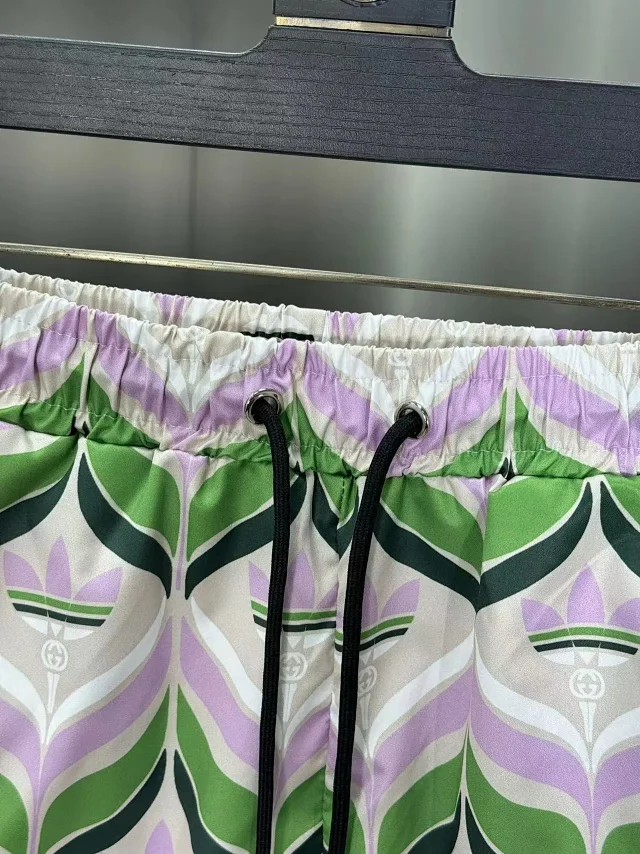 adidas Shorts Trefoil geometric-print drawstring product detail image 11
