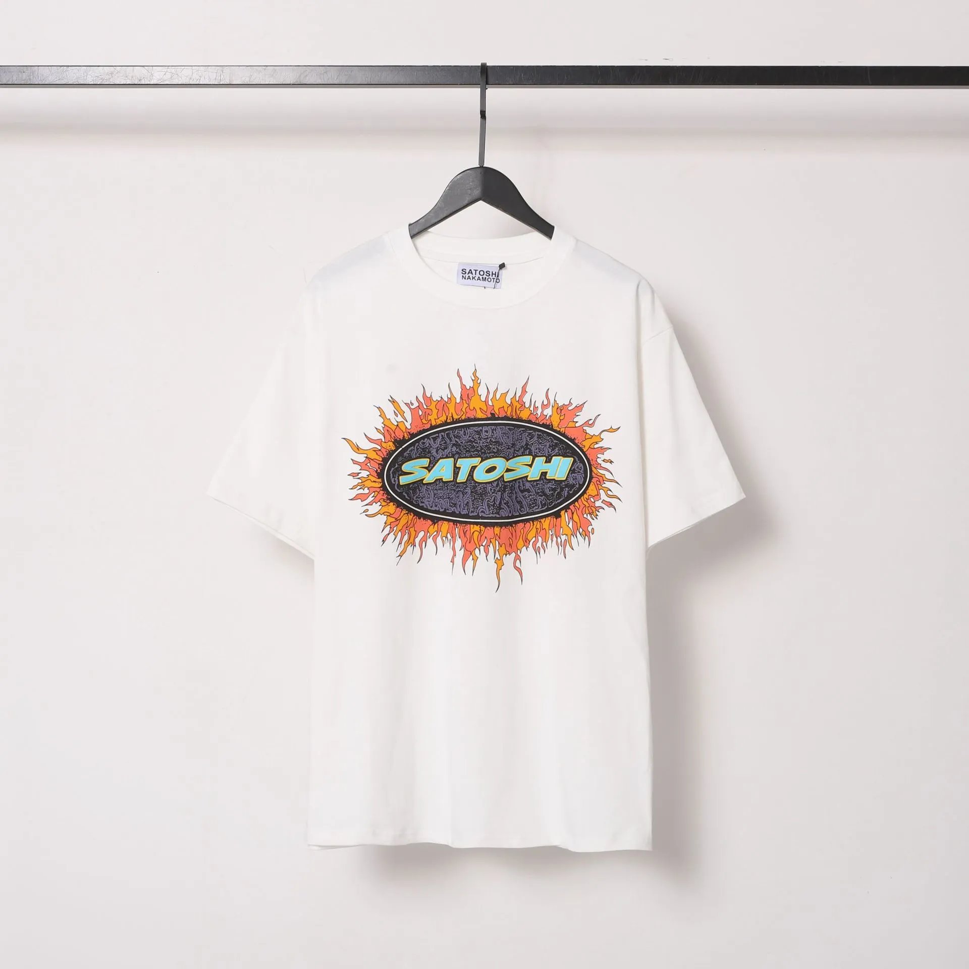 Satoshi Nakamoto T-Shirts Graphic studded T-Shirt — D3477