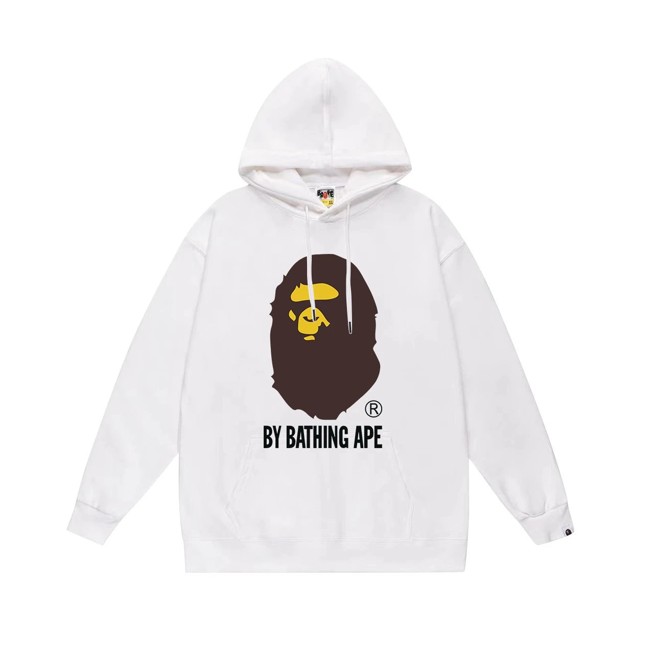 BAPE Hoodies & Sweatshirts Graphic Pullover Hoodie — 640 white