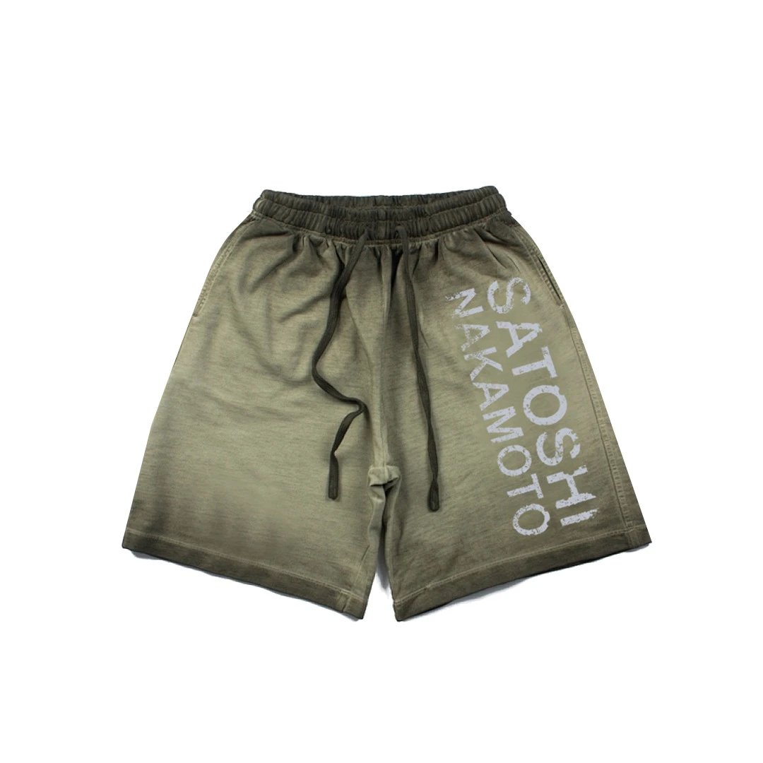 Satoshi Nakamoto T-Shirts Graphic studded T-Shirt — Cz 8644 green