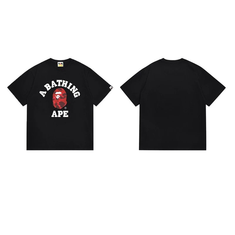 A Bathing Ape T-Shirts Head Graphic — 153 black