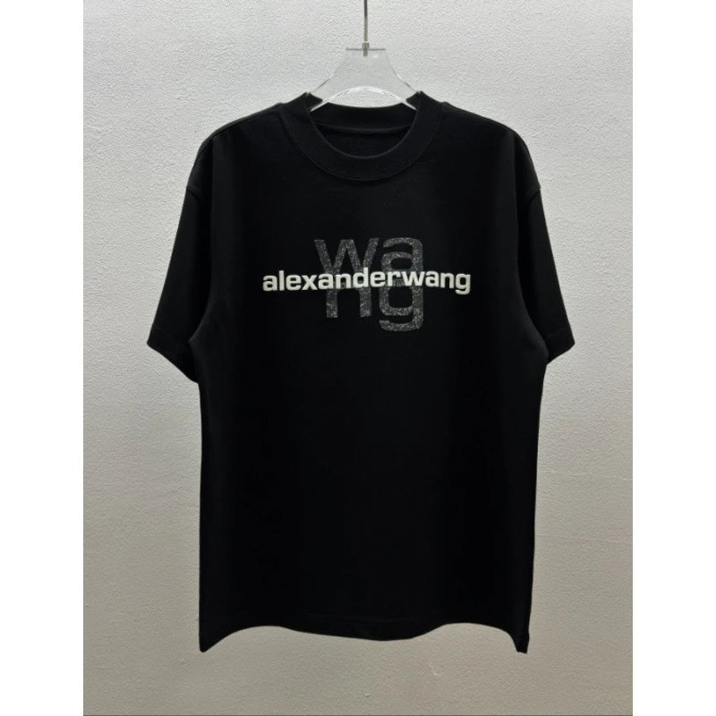 Alexander Wang T-Shirts Graphic Logo T-Shirt — 02-1
