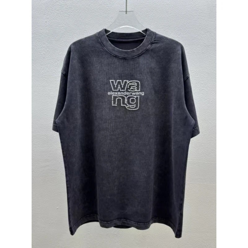 Alexander Wang T-Shirts Washed graphic logo T-shirt — 39