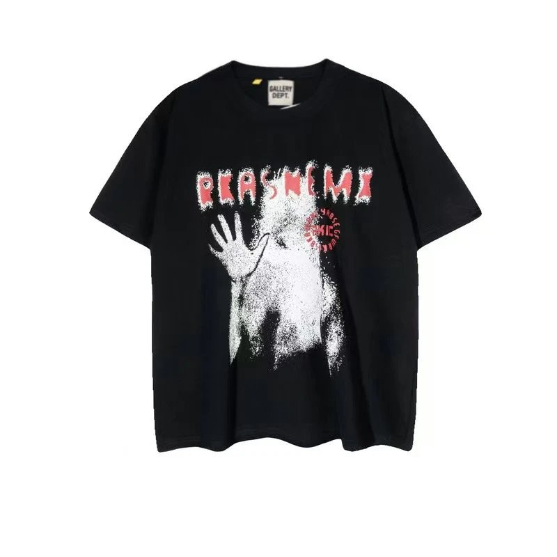 Gallery Dept. T-Shirts Graphic Print Short-Sleeve T-Shirt — 447 black