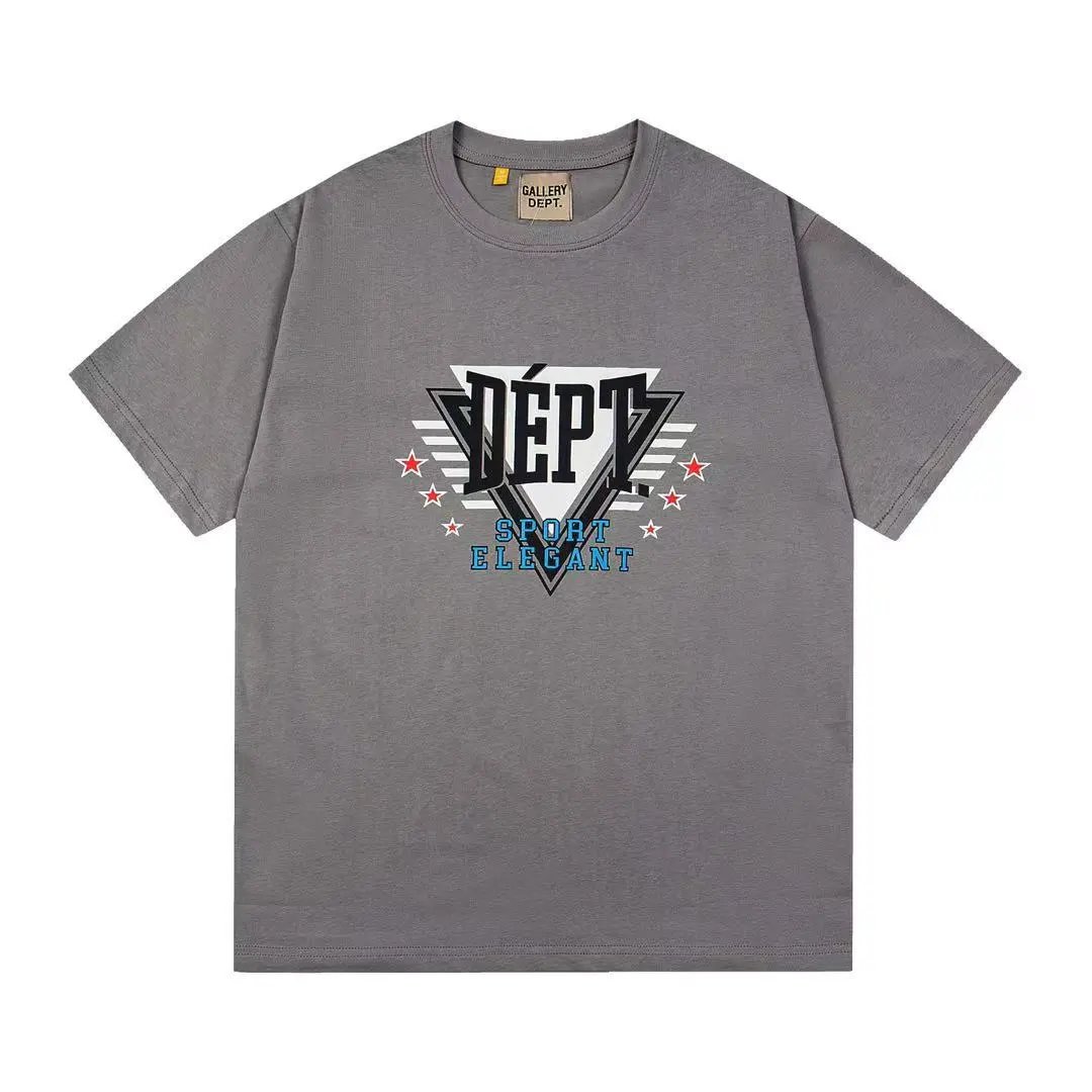 Gallery Dept. T-Shirts Graphic Print Short-Sleeve T-Shirt — 457 Dark gray