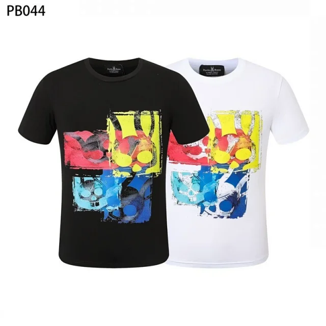 Psycho Bunny T-Shirts Rabbit skull graphic short-sleeve product detail image 7