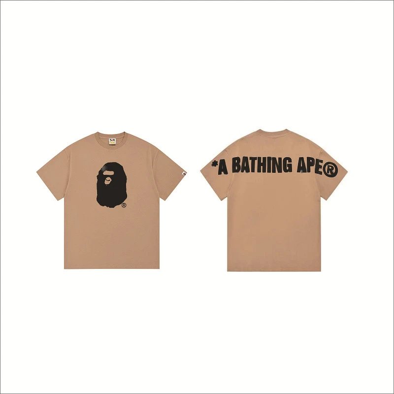 BAPE T-Shirts Hot Wheels Graphic Short-Sleeve T-Shirt — 268 Khaki