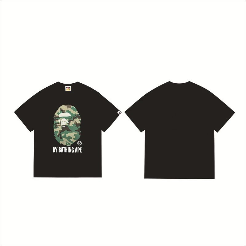 BAPE T-Shirts Hot Wheels Graphic Short-Sleeve T-Shirt — 254 black