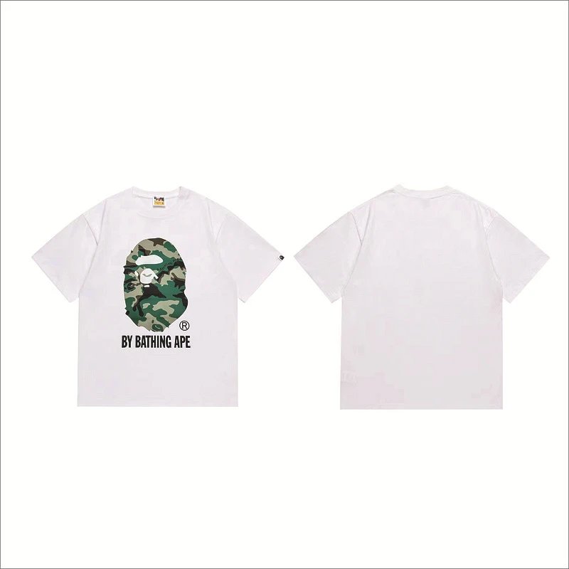 BAPE T-Shirts Hot Wheels Graphic Short-Sleeve T-Shirt — 254 white