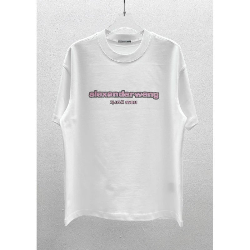 Alexander Wang T-Shirts Graphic Logo T-Shirt — 07-1
