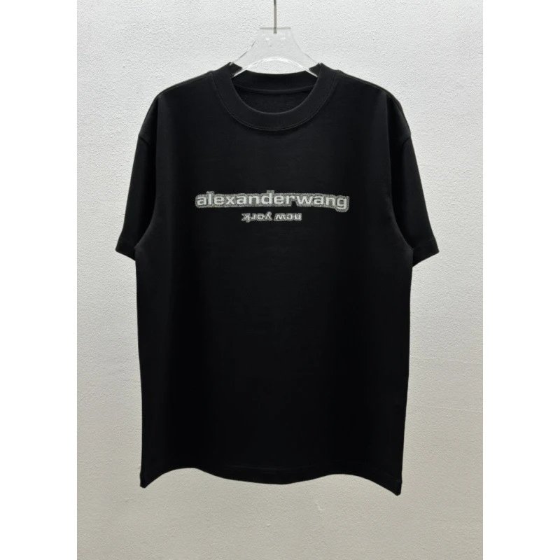 Alexander Wang T-Shirts Graphic Logo T-Shirt — 07-2