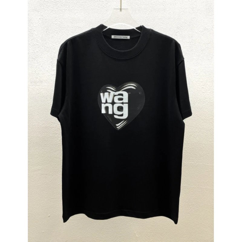 Alexander Wang T-Shirts Graphic Logo T-Shirt — 13-1