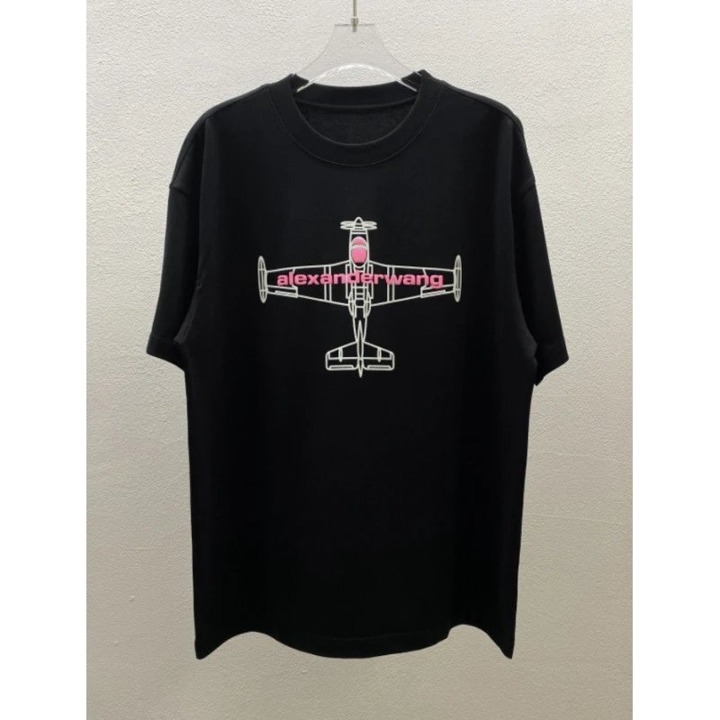 Alexander Wang T-Shirts Graphic Logo T-Shirt — 15-1