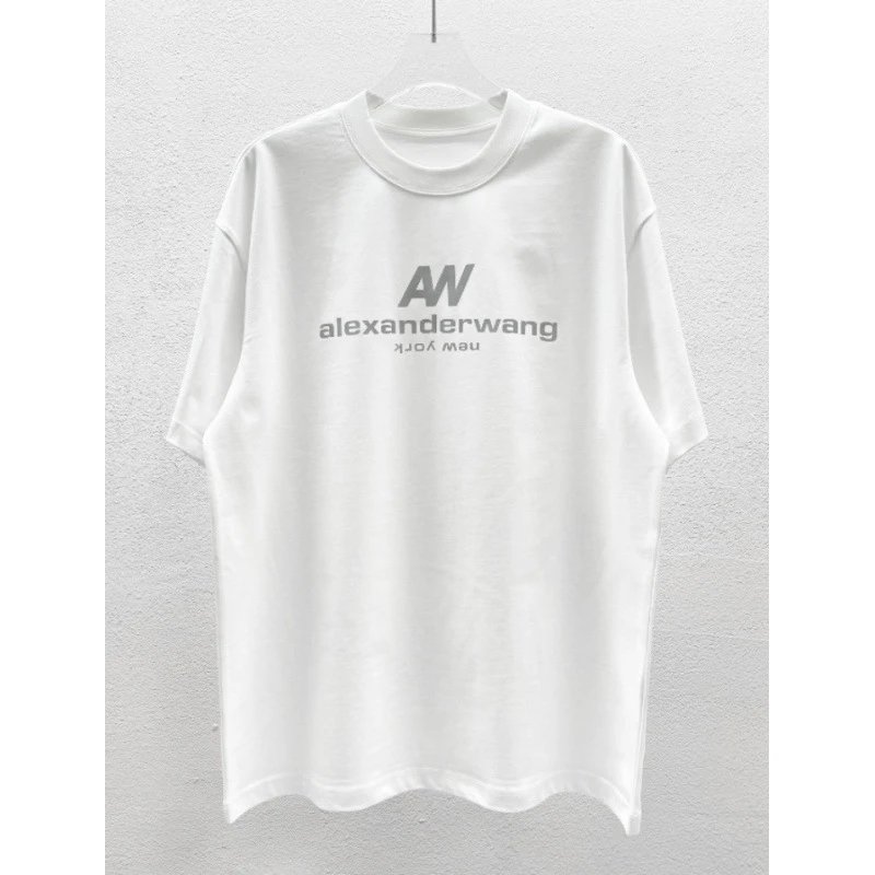 Alexander Wang T-Shirts Graphic Logo T-Shirt — 17-1