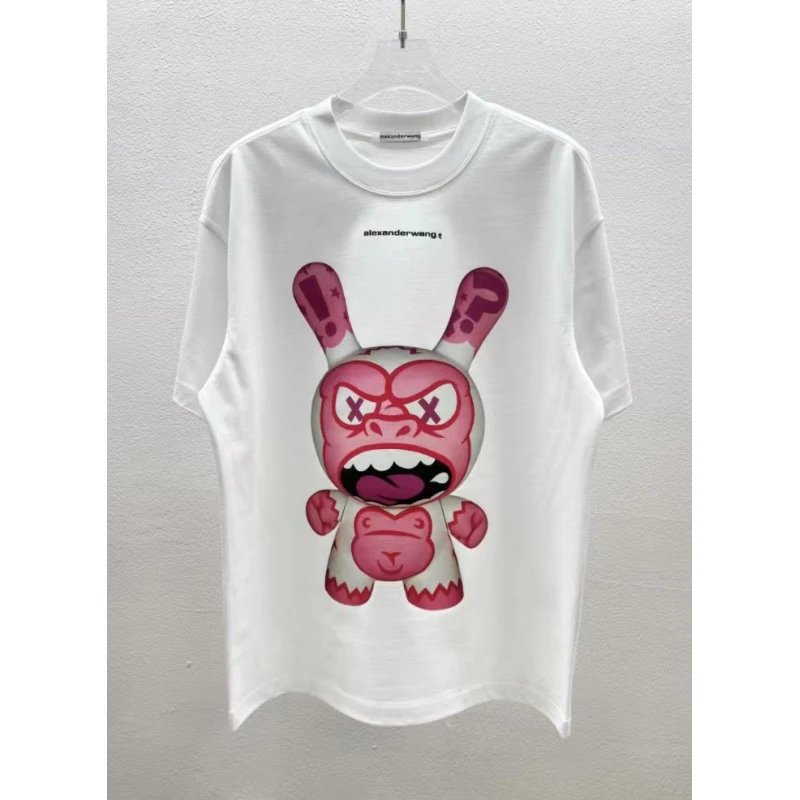 Alexander Wang T-Shirts Graphic Logo T-Shirt — 25-1