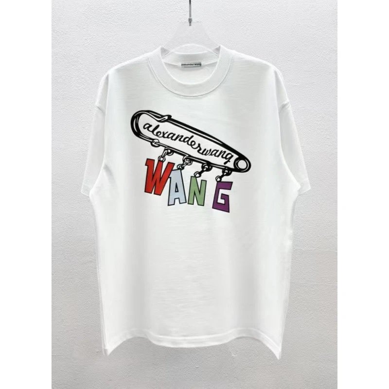 Alexander Wang T-Shirts Washed graphic logo T-shirt — 20