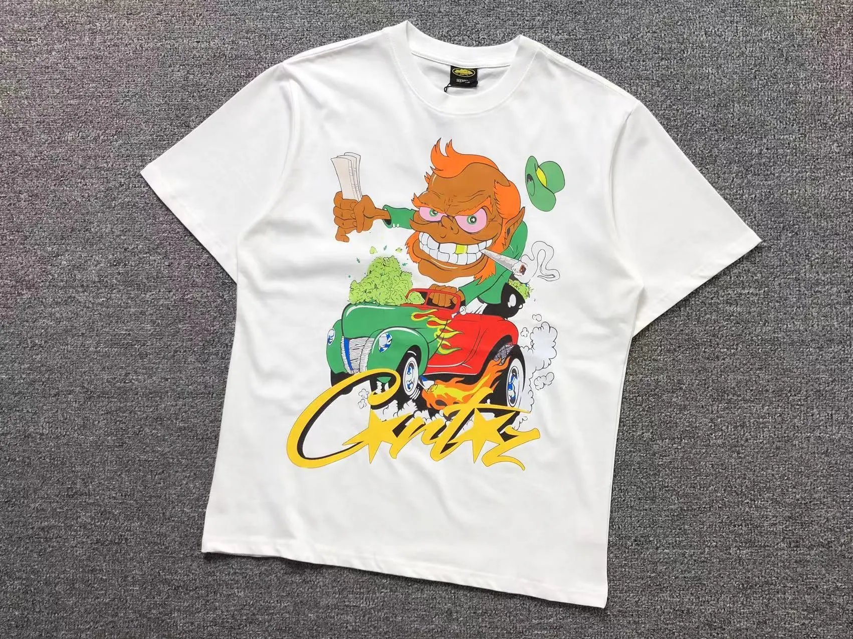 Corteiz T-Shirts Graphic Print — 310 white