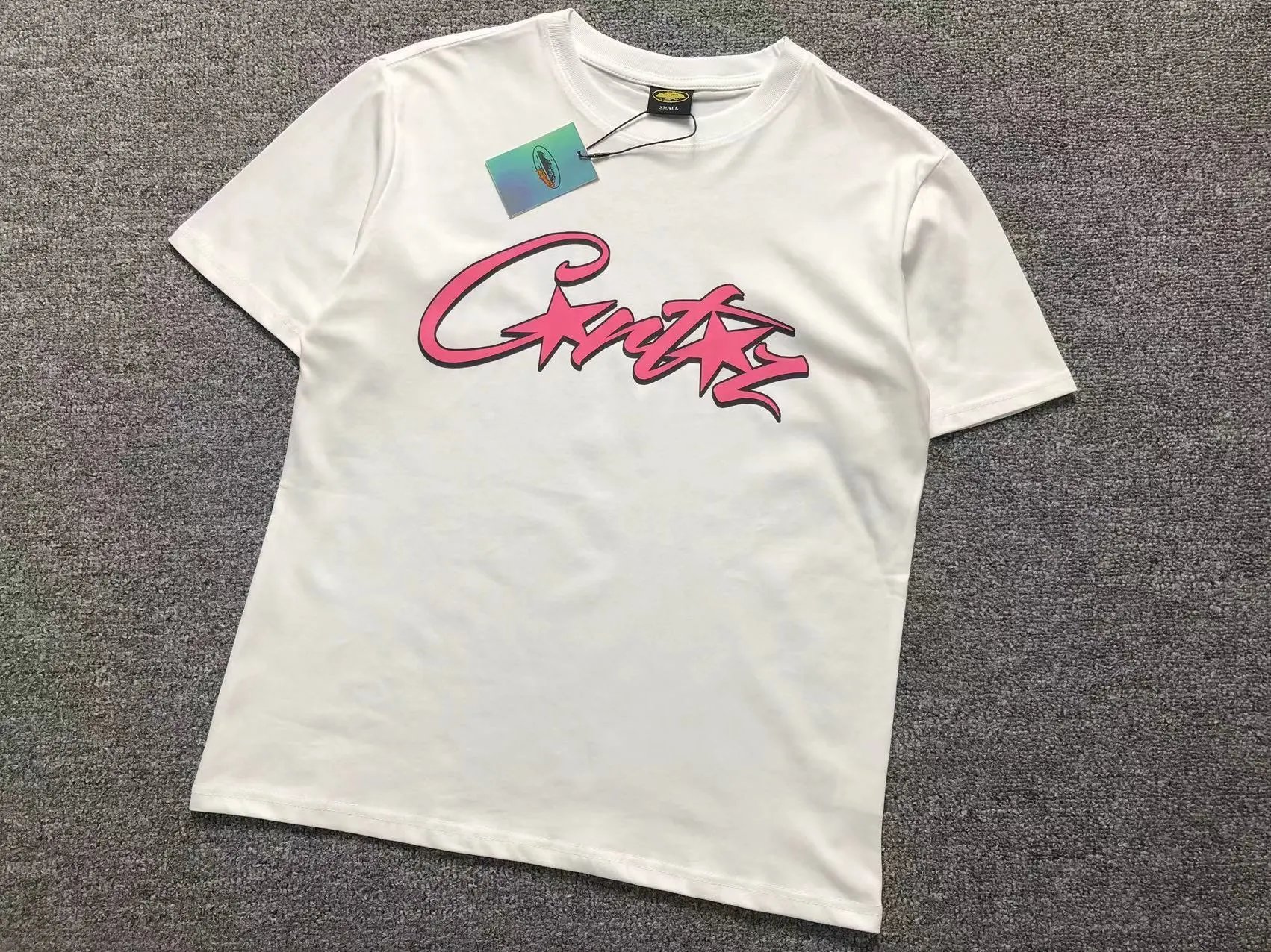 Corteiz T-Shirts Graphic Print — 320 white