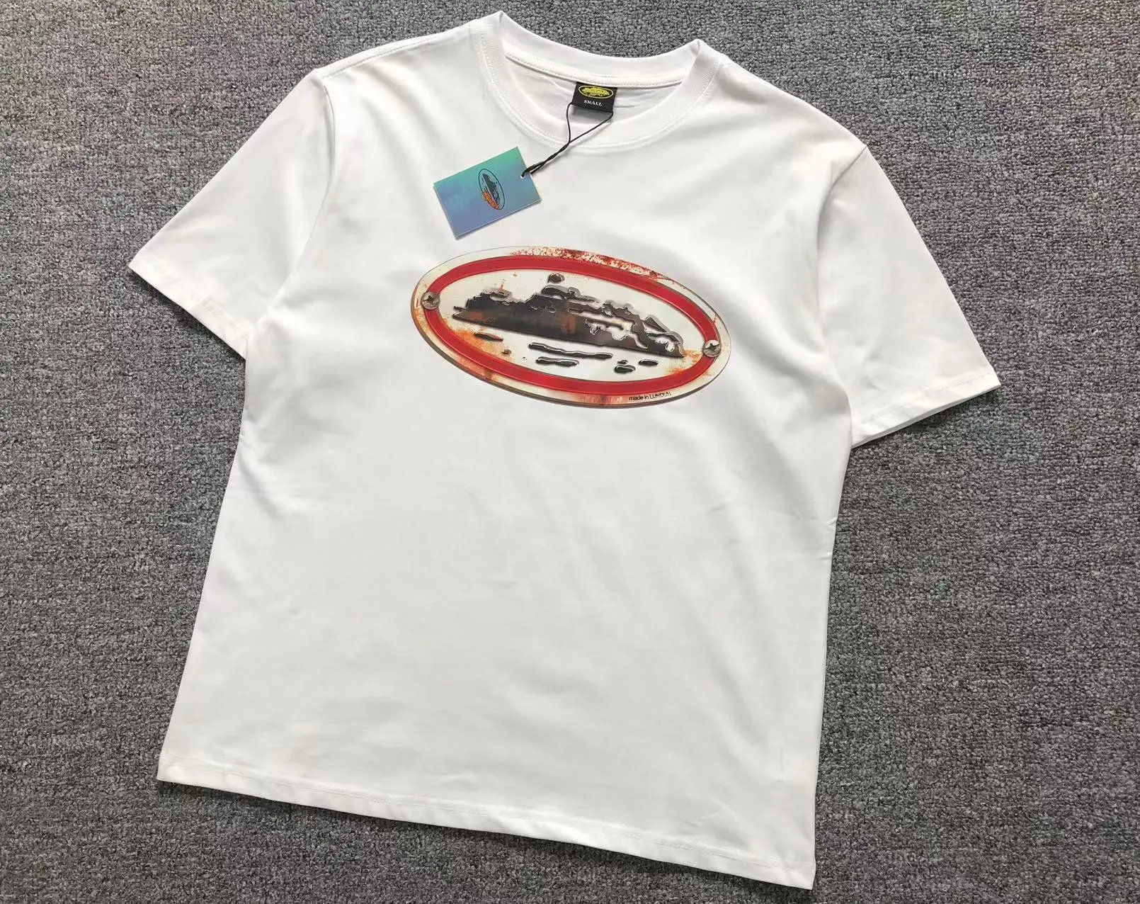 Corteiz T-Shirts Short-Sleeve Graphic Crew-Neck T-Shirt — 40