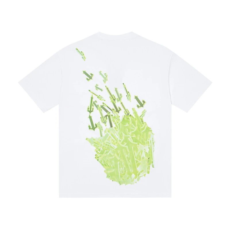 Trapstar T-Shirts Graphic Logo T-Shirt — T 32 white