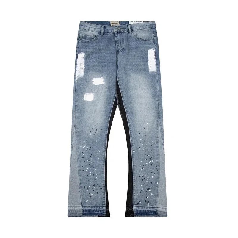 Gallery Dept. Jeans Paint-Splatter Ripped — 27