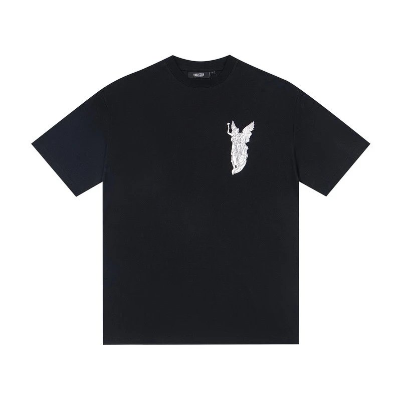 Trapstar T-Shirts Graphic Logo T-Shirt — T36 black