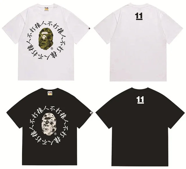 BAPE T-Shirts Hot Wheels Graphic Short-Sleeve T-Shirt product detail image 13