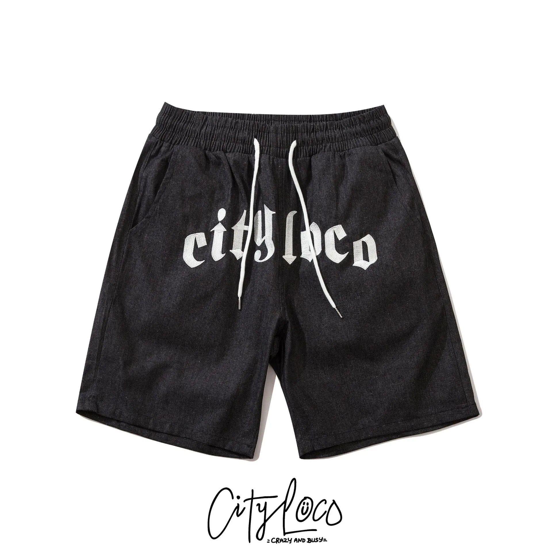Cityloco Shorts Graphic Mesh Basketball — 06 Black