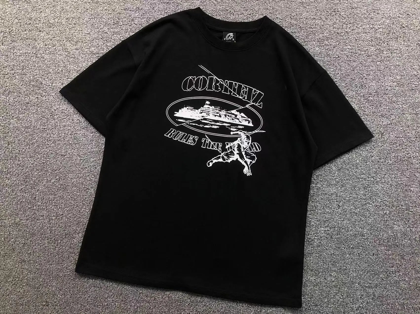 Corteiz T-Shirts Short-Sleeve Graphic Crew-Neck T-Shirt — 15