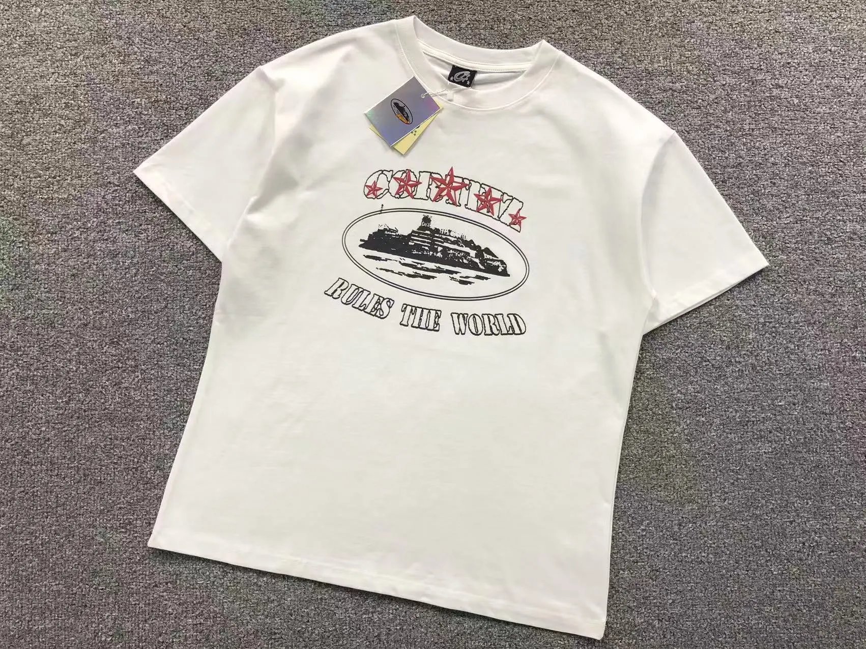 Corteiz T-Shirts Short-Sleeve Graphic Crew-Neck T-Shirt — 8