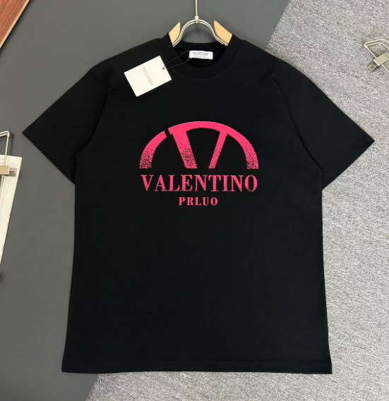 Valentino T-Shirts Logo Print Short-Sleeve T-Shirt image 3