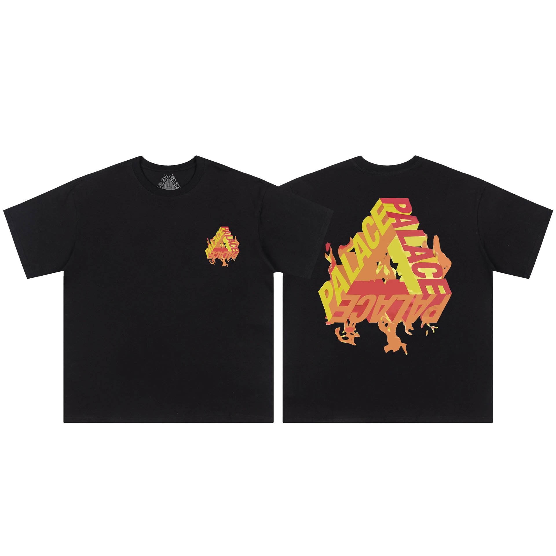 Palace T-Shirts Tri-Ferg Graphic — 10 black